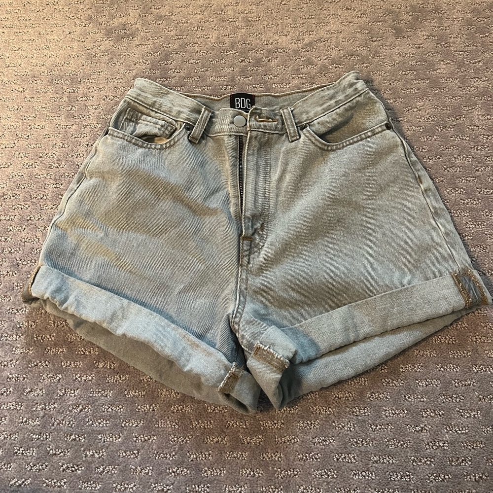 BDG Sky Blue High-Rise Mom Jeans